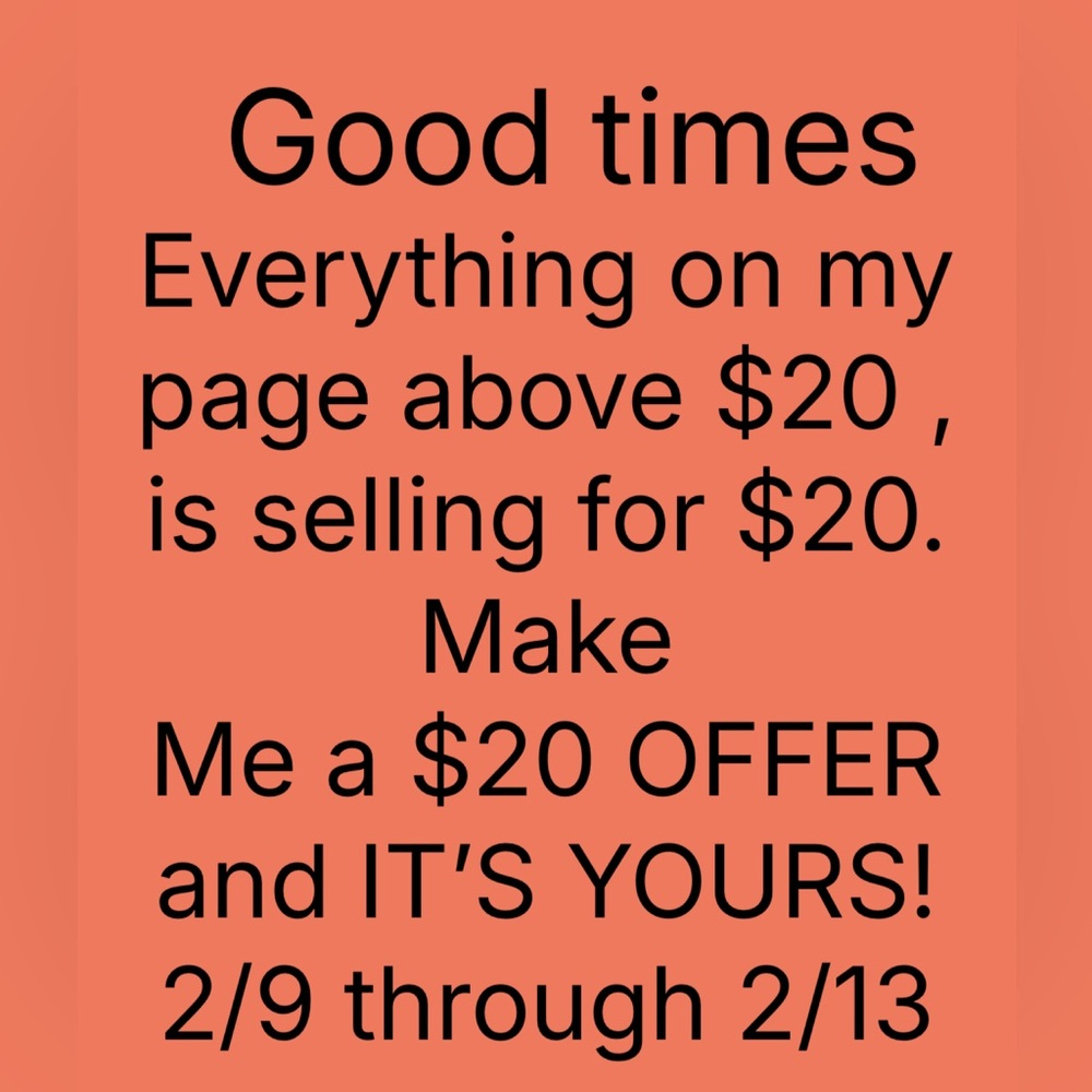 Promotional Offer Sign